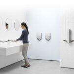 Efficient and sanitary hand drying with the Dyson Airblade V Hand Dryer Hu02